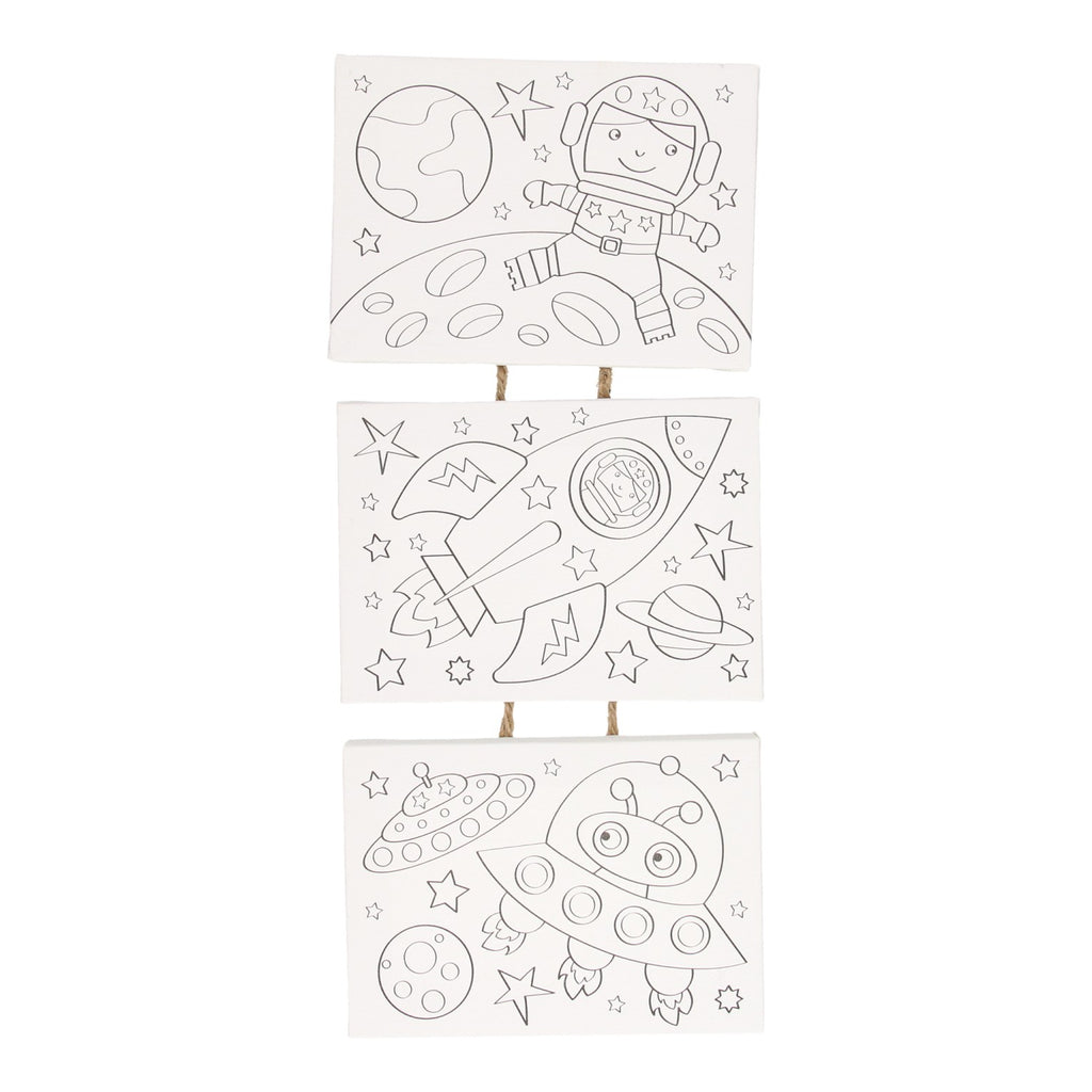 Wins holland canvas schilderset ruimte, set van 3 stuks