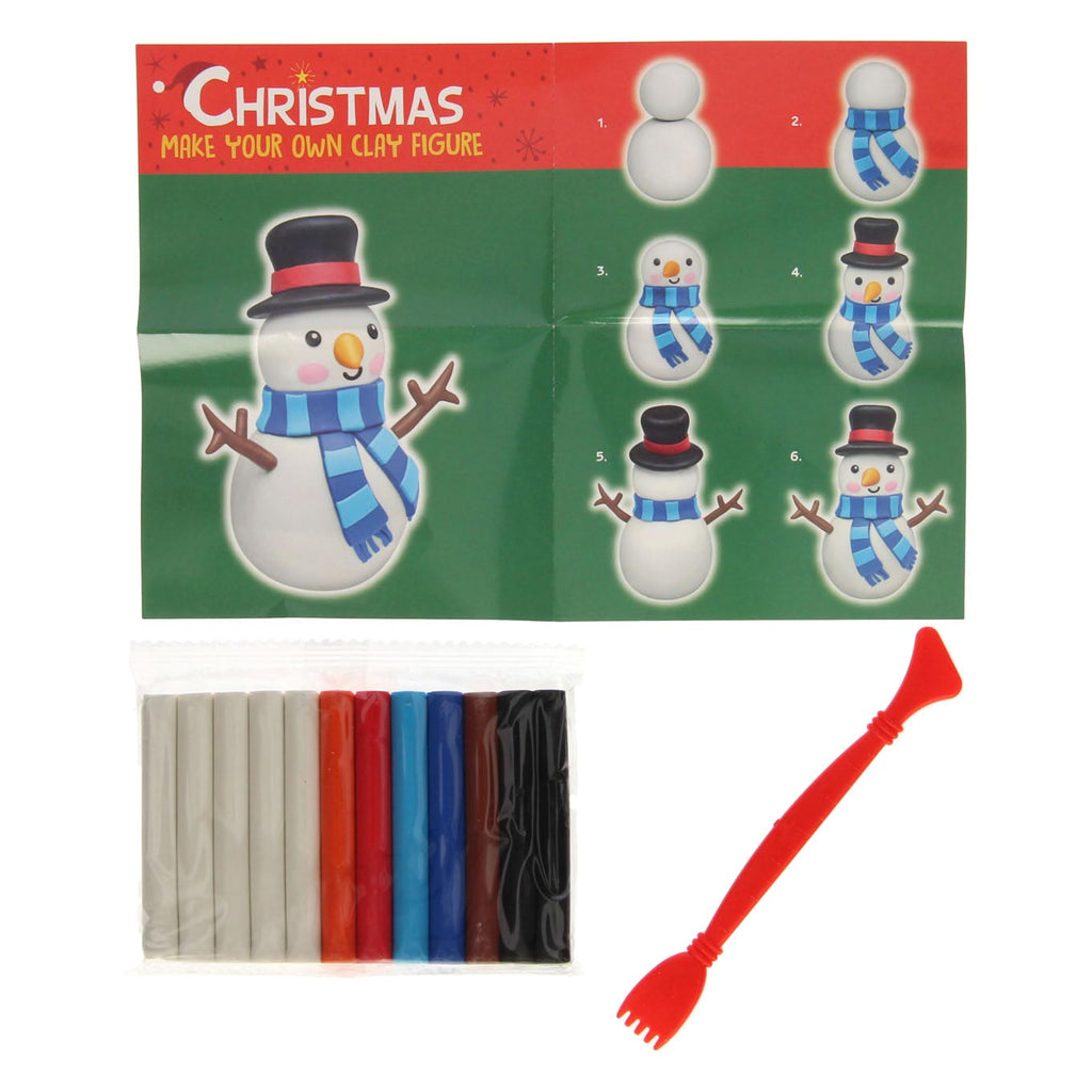 Machen Sie Ihre eigene Tonfigur zu Weihnachten