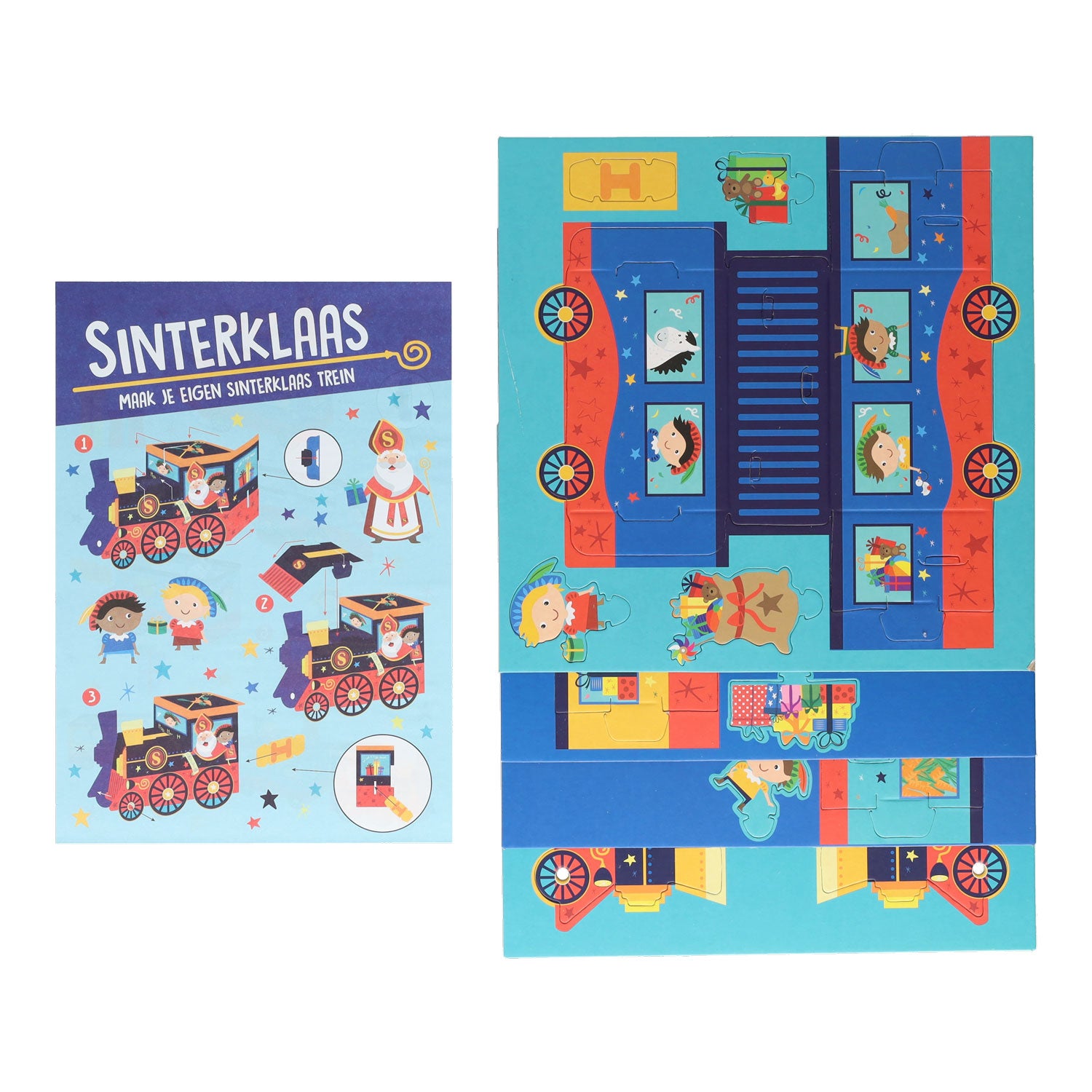 Basic sinterklaas maak je eigen trein