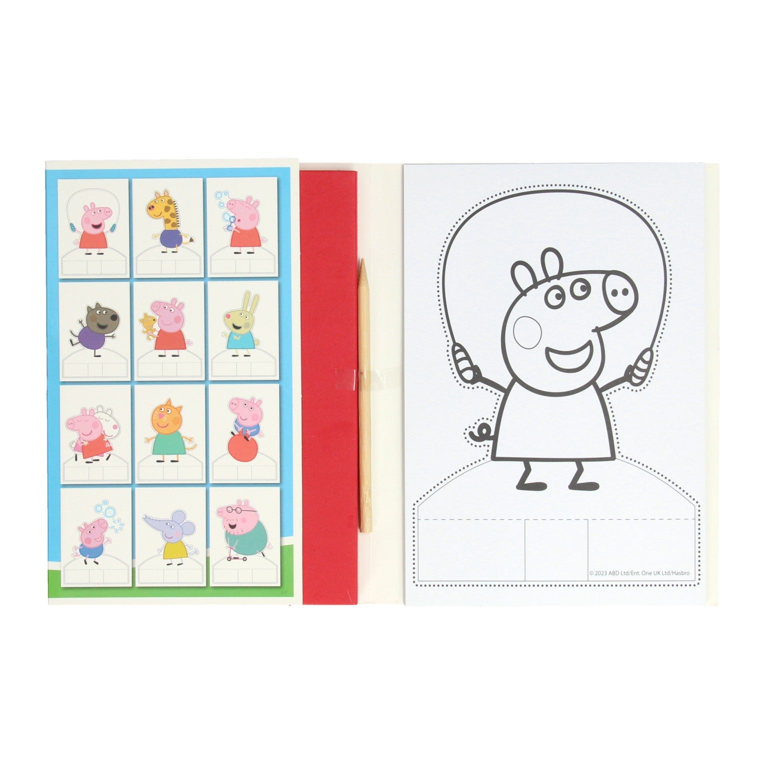 Peppa Pig wählt Block
