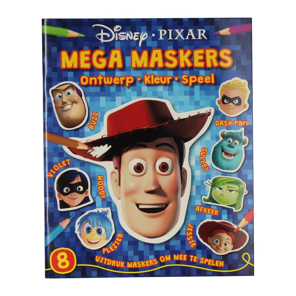 Boek specials nederland bv walt disney maskerboek disney pixar