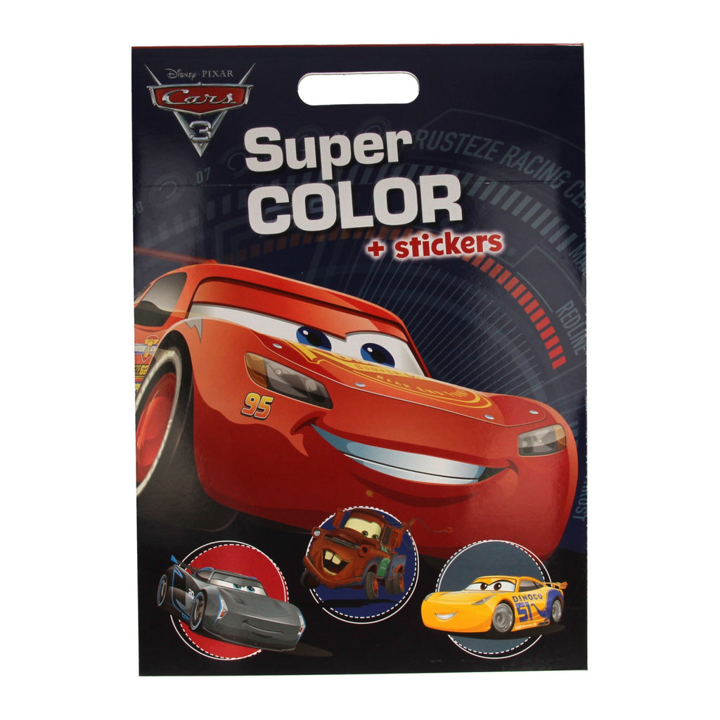 Walt Disney Super Colorbook Cars