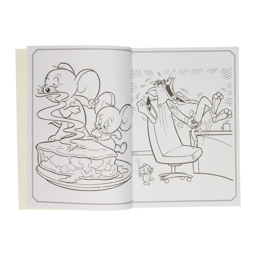 Book Specials Netherlands BV Warner Bros. Malbuch Tom & Jerry mit Aufklebern
