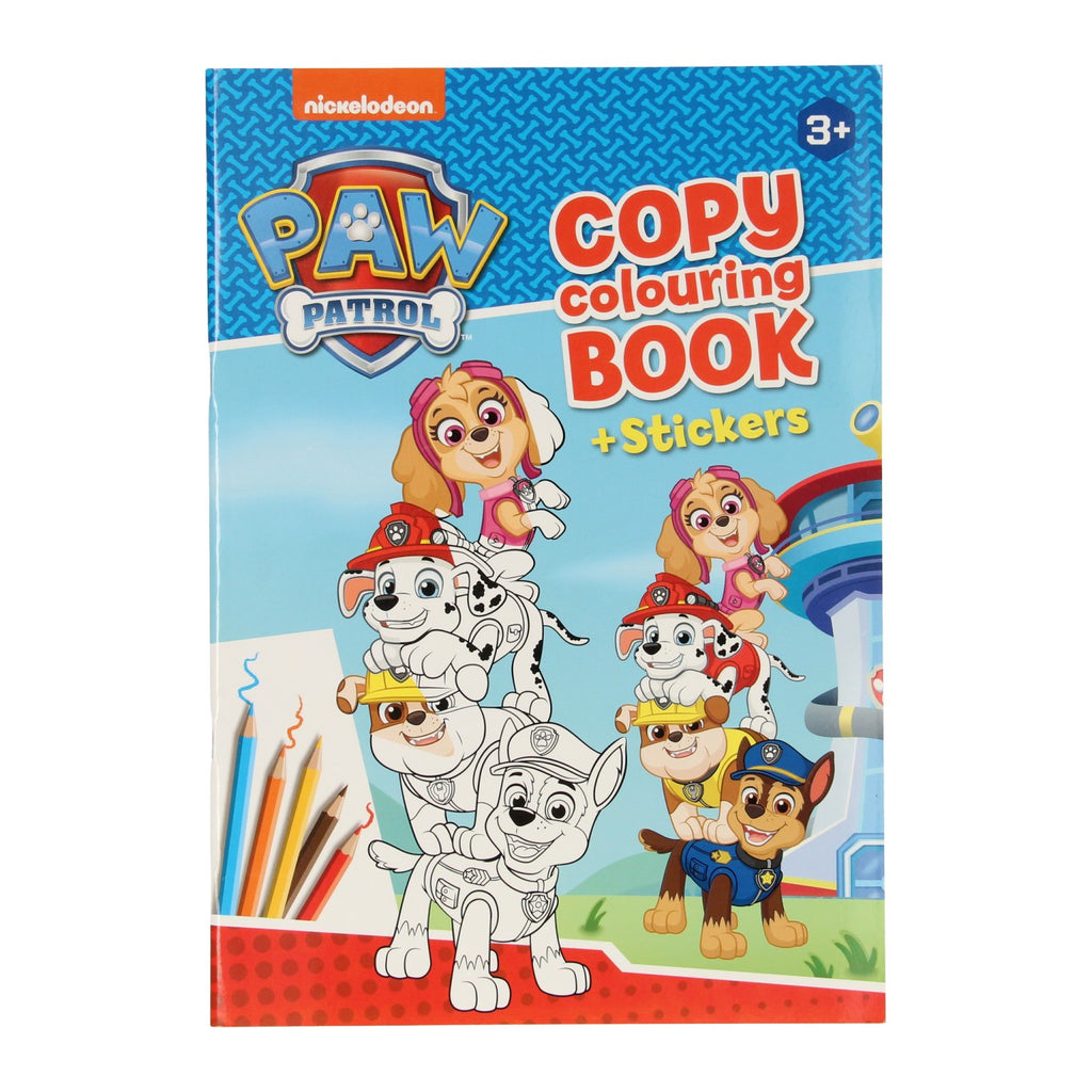 Paw Patrol Malbuch + Aufkleber
