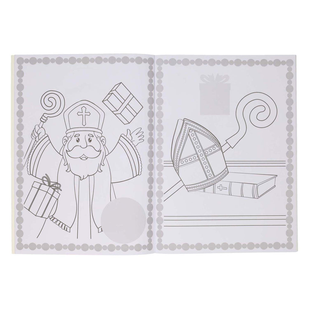 Boek specials nederland bv sinterklaas sticker- en kleurboek