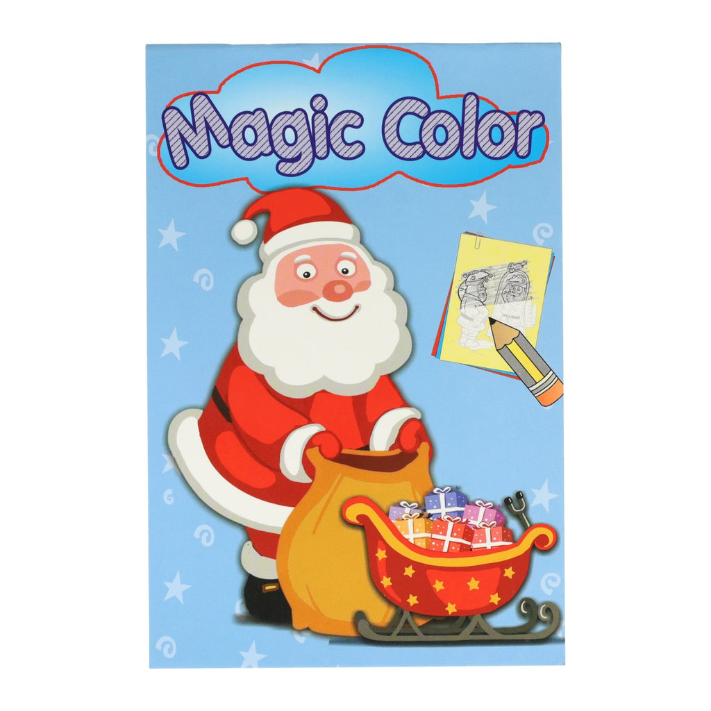 Boek specials nederland bv magic color toverblok kerst