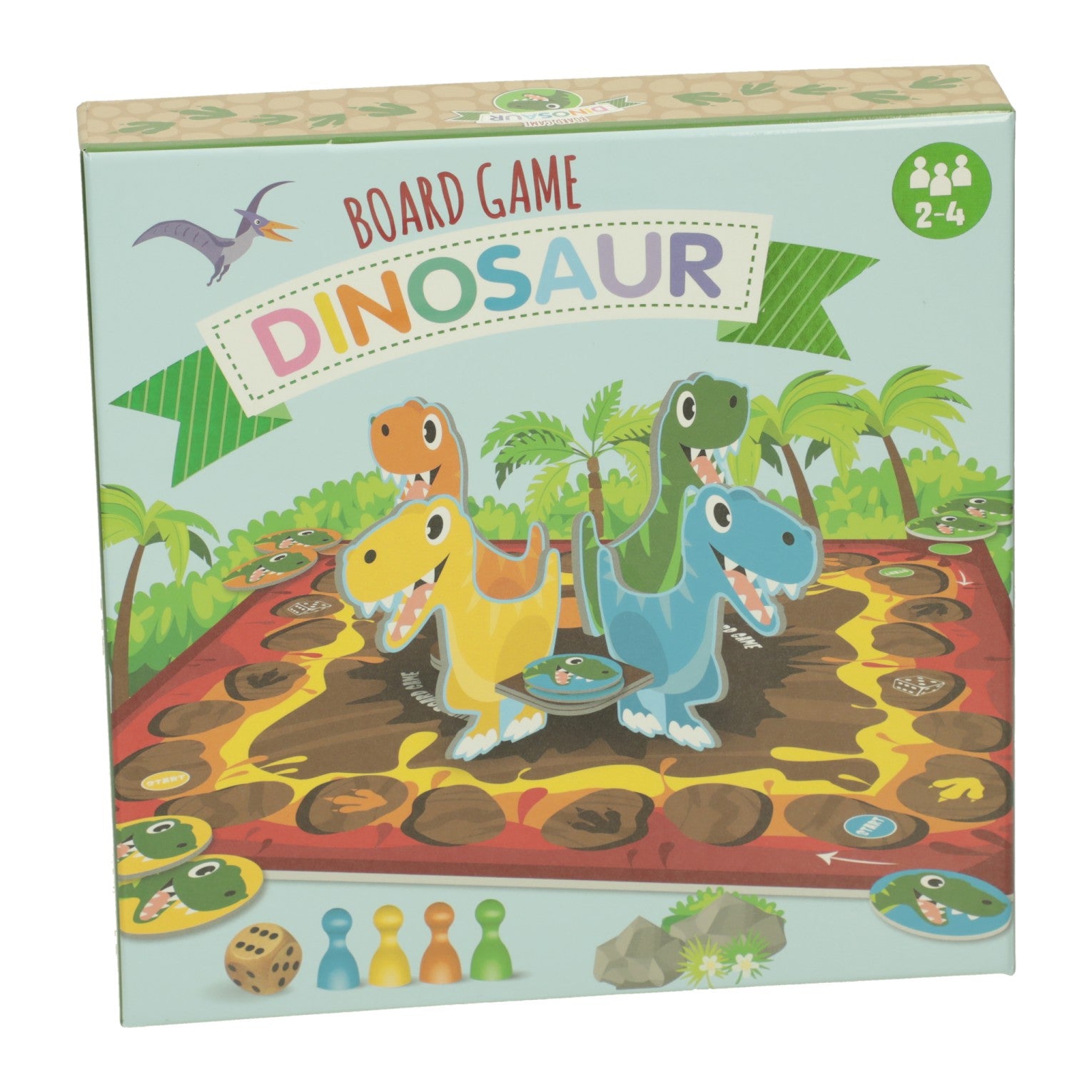 Wins Holland Brettspiel Dinosaurier