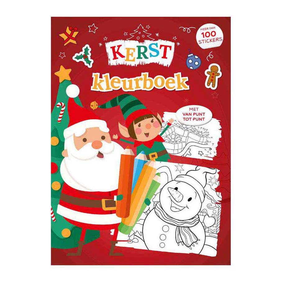 Weihnachtsmalbuch von Rebo Publishers