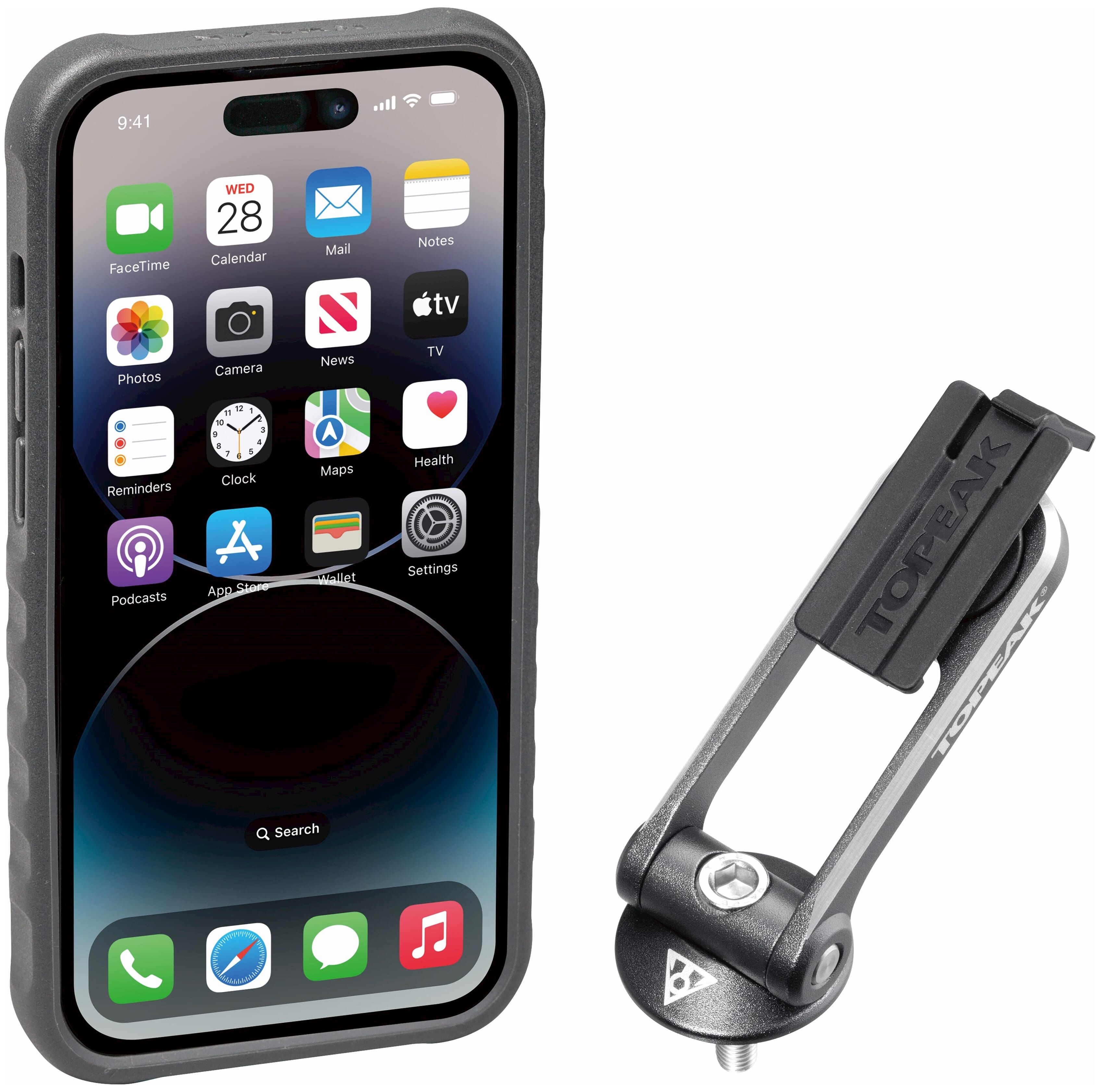 Topeak RideCase iPhone 14 incl. bevestiging
