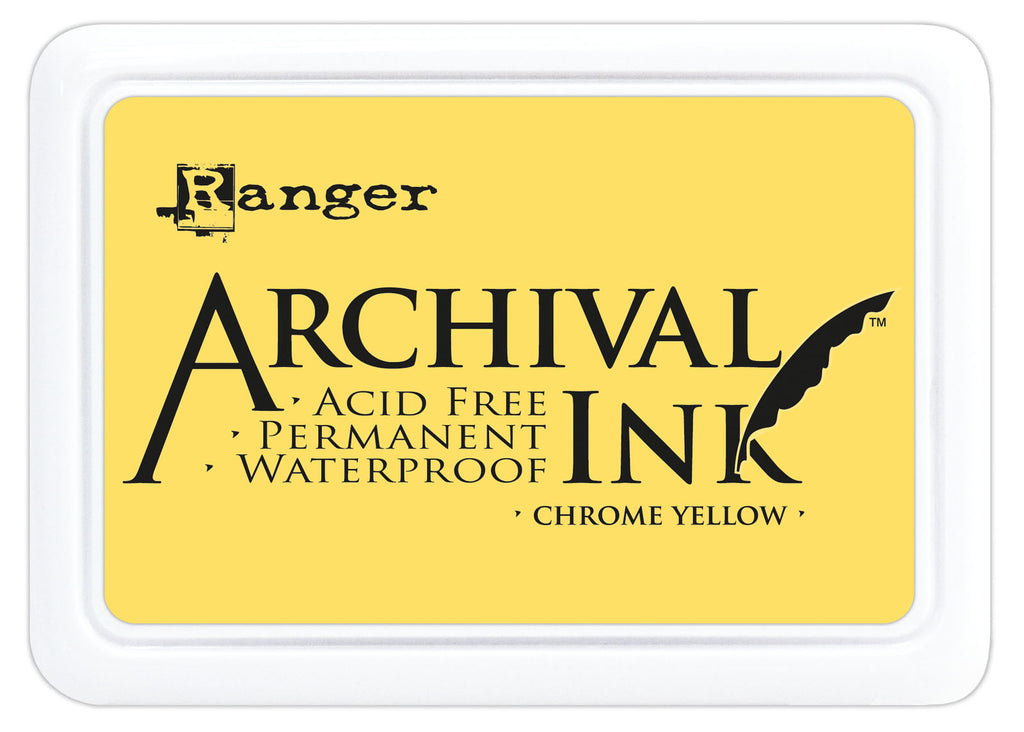 Ranger ink ranger • archival ink pad chrome yellow