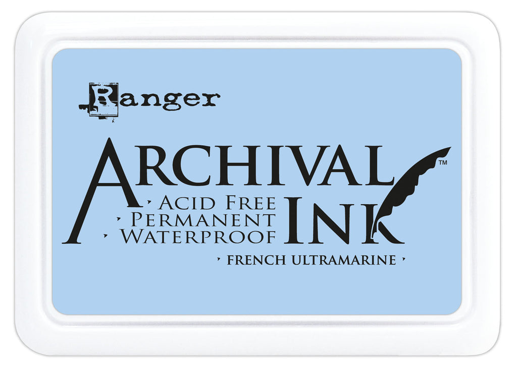 Ranger ink ranger • archival ink pad french ultramarine