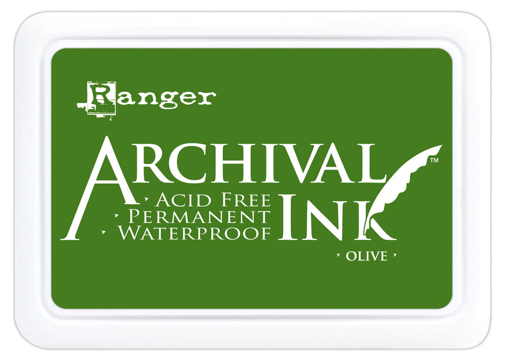 Ranger ink ranger • archival ink pad olive
