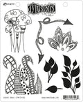 Ranger ink ranger • dylusions cling stamp doodle parts