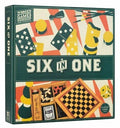 Van Der Doelen Holzspielwerkstatt 6 in 1 Spielbox Holz