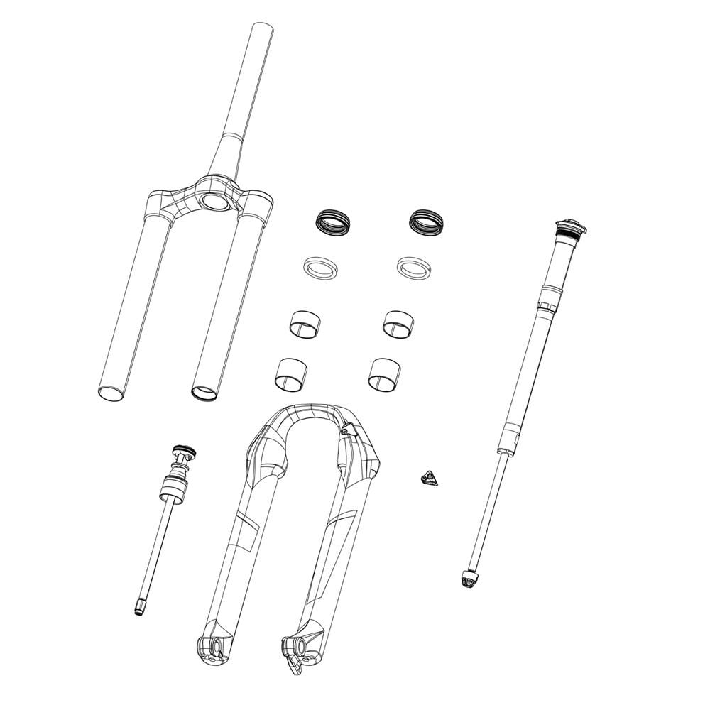 Rockshox kabelklem leiding sid c1 sid sl