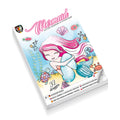 Grafix colouring glitter sticker boek a4