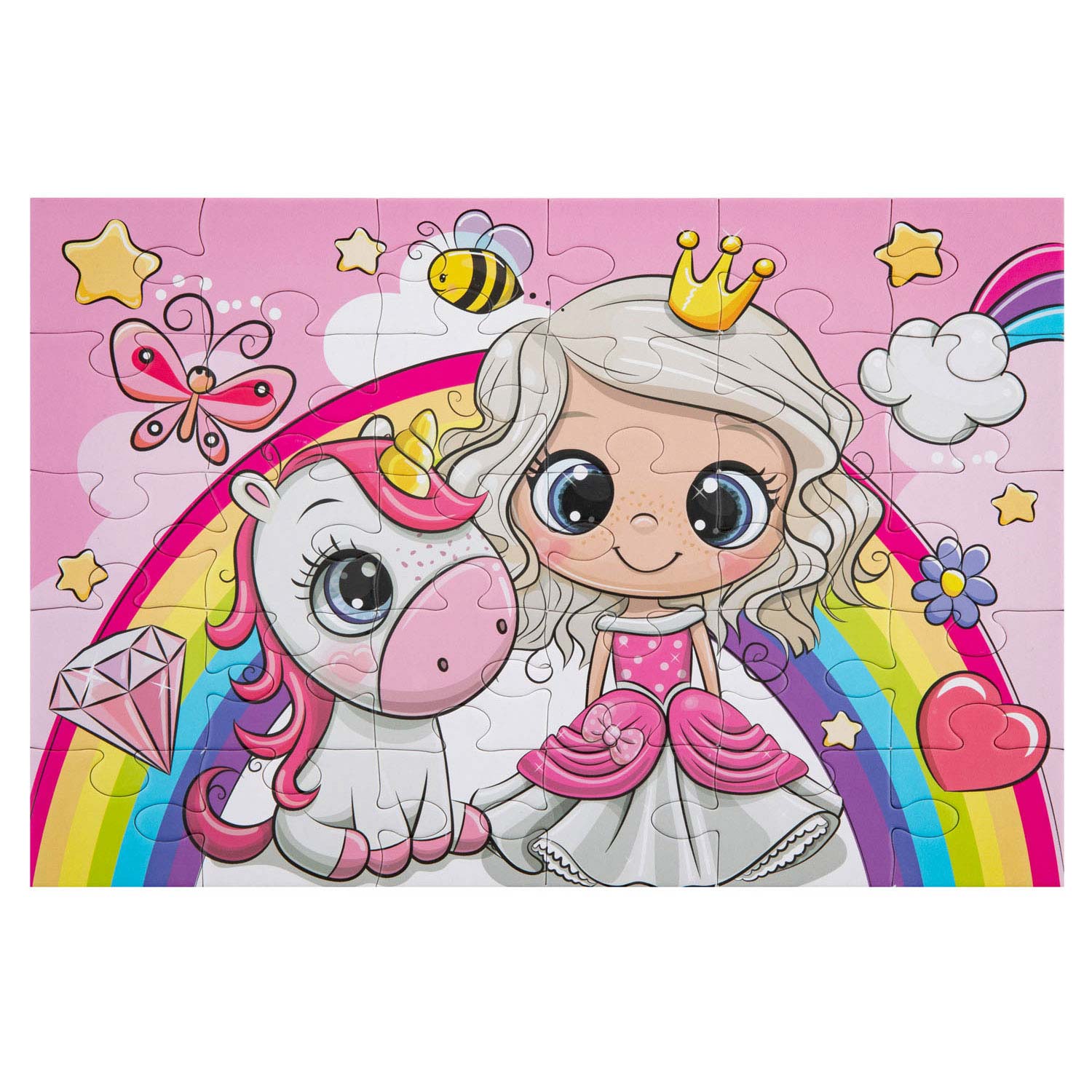Creative Craft Group Einhorn-Puzzle, 30 Teile
