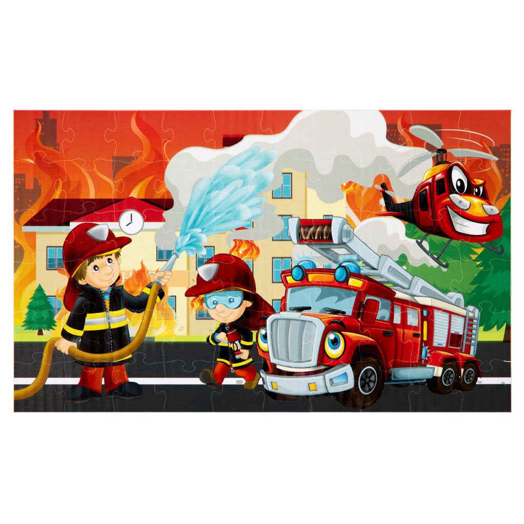 Puzzel brandweer 60 stukjes
