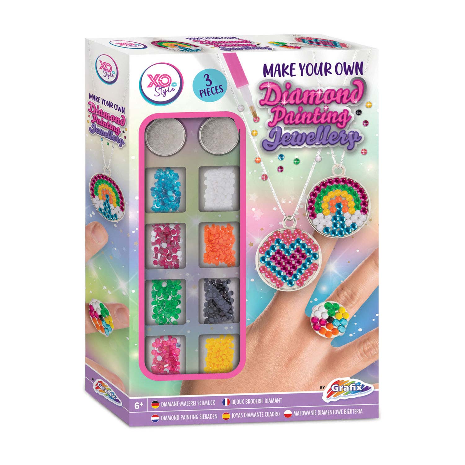 Grafix Gestalten Sie Ihren eigenen Diamantmalerei-Schmuck