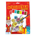 Grafix sint schilderen met water - 8 vel