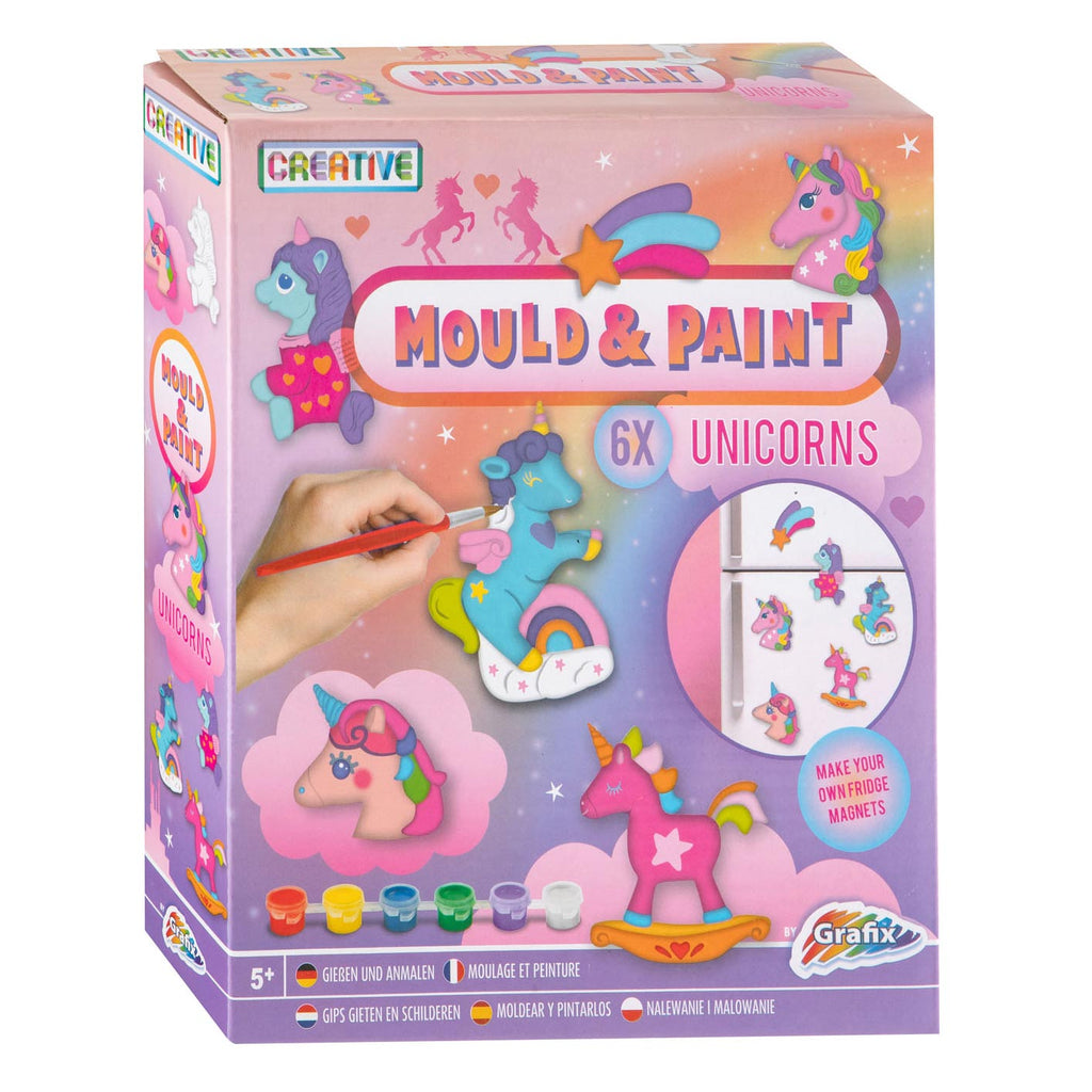 Grafix giet en schilder unicorn cute pet