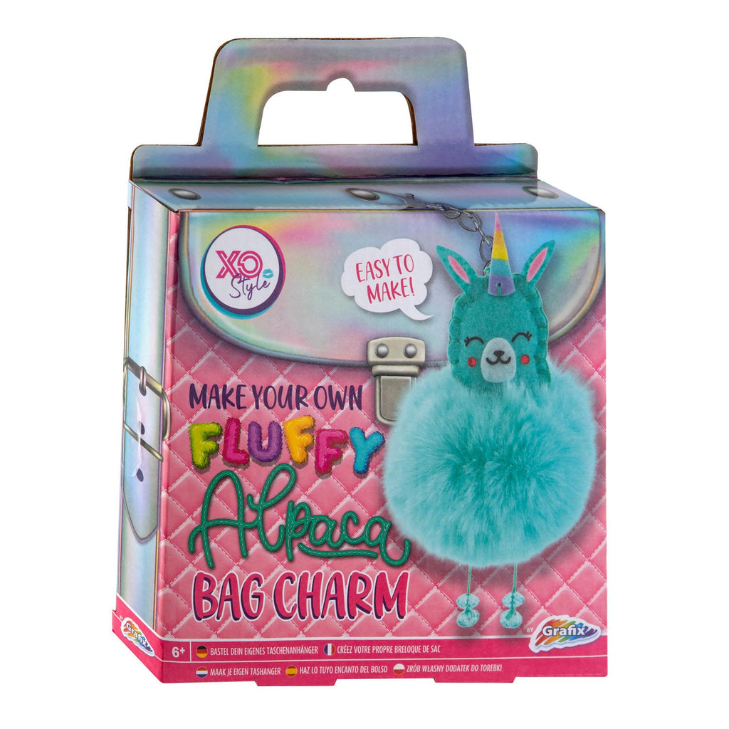 Grafix maak je eigen fluffy hanger - alpaca