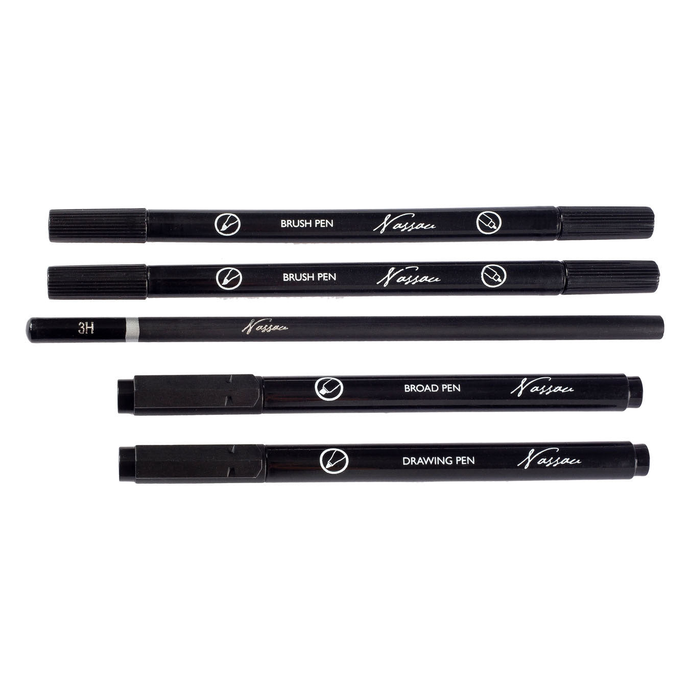 Creative Craft Group Nassau Handlettering-Set, 5-teilig.