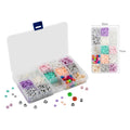 Grafix Beadsets Perlen in einer Schachtel, 12 Sets Perlen