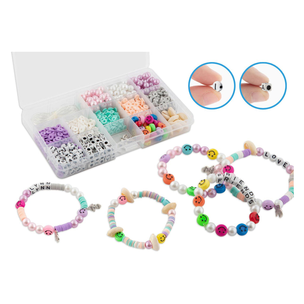 Grafix Beadsets Perlen in einer Schachtel, 12 Sets Perlen