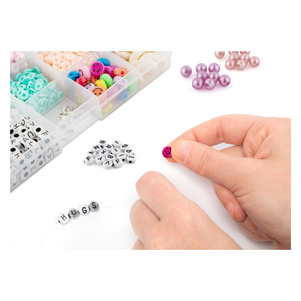 Grafix Beadsets Perlen in einer Schachtel, 12 Sets Perlen