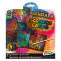 Grafix scratch kaarten, 6st. - mandala