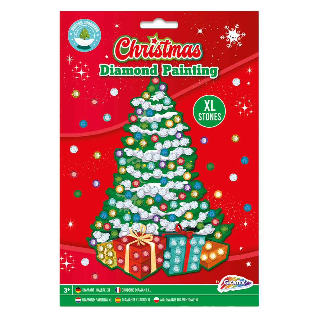 Grafix Diamantmalerei Weihnachten A5