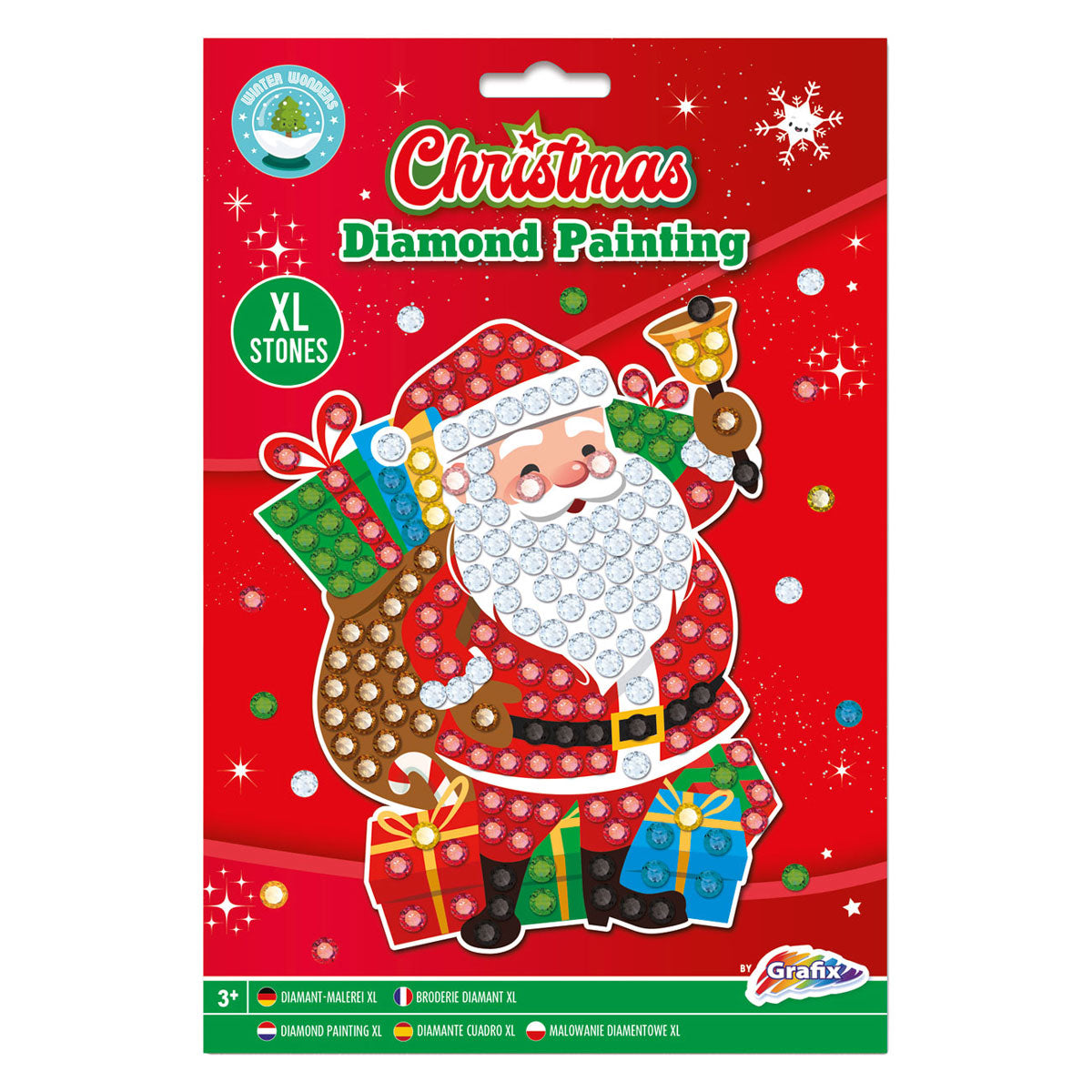 Grafix Diamantmalerei Weihnachten A5