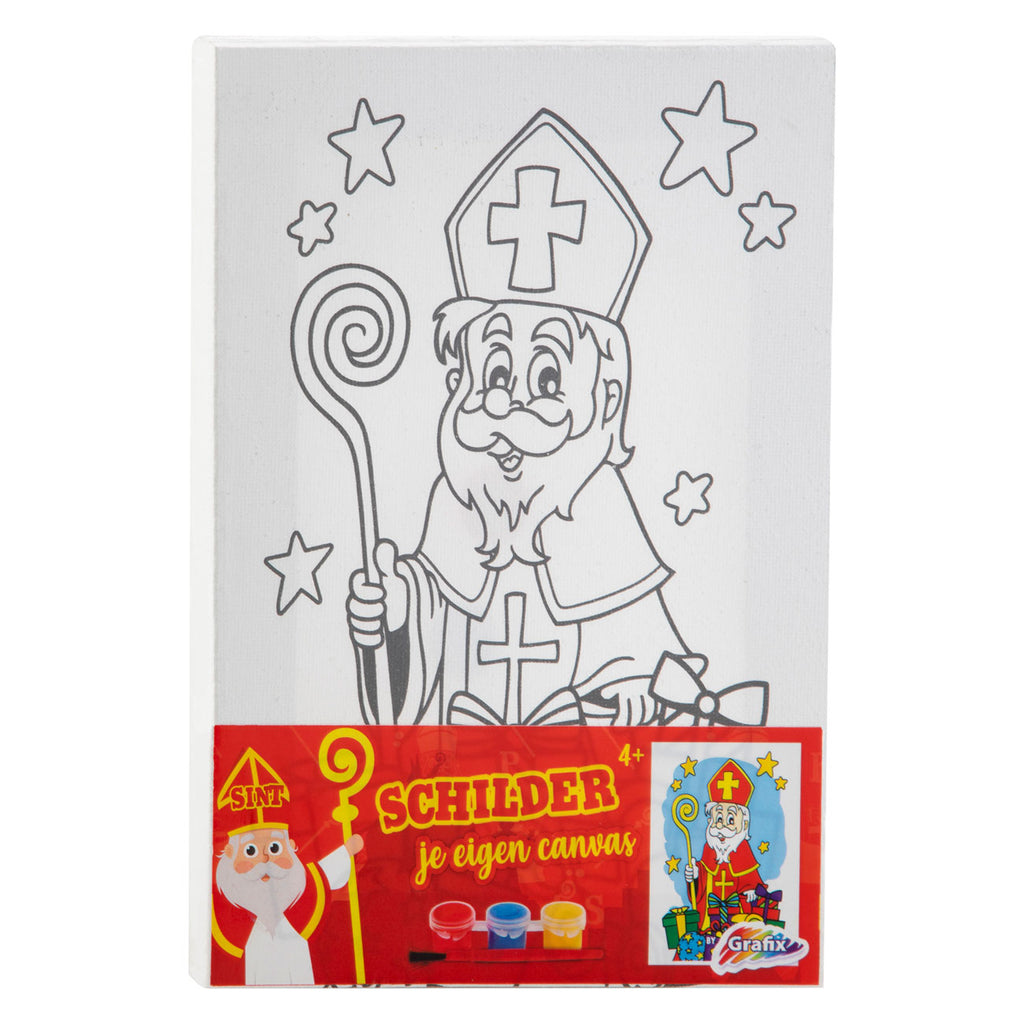 Grafix Leinwandgemälde Sinterklaas