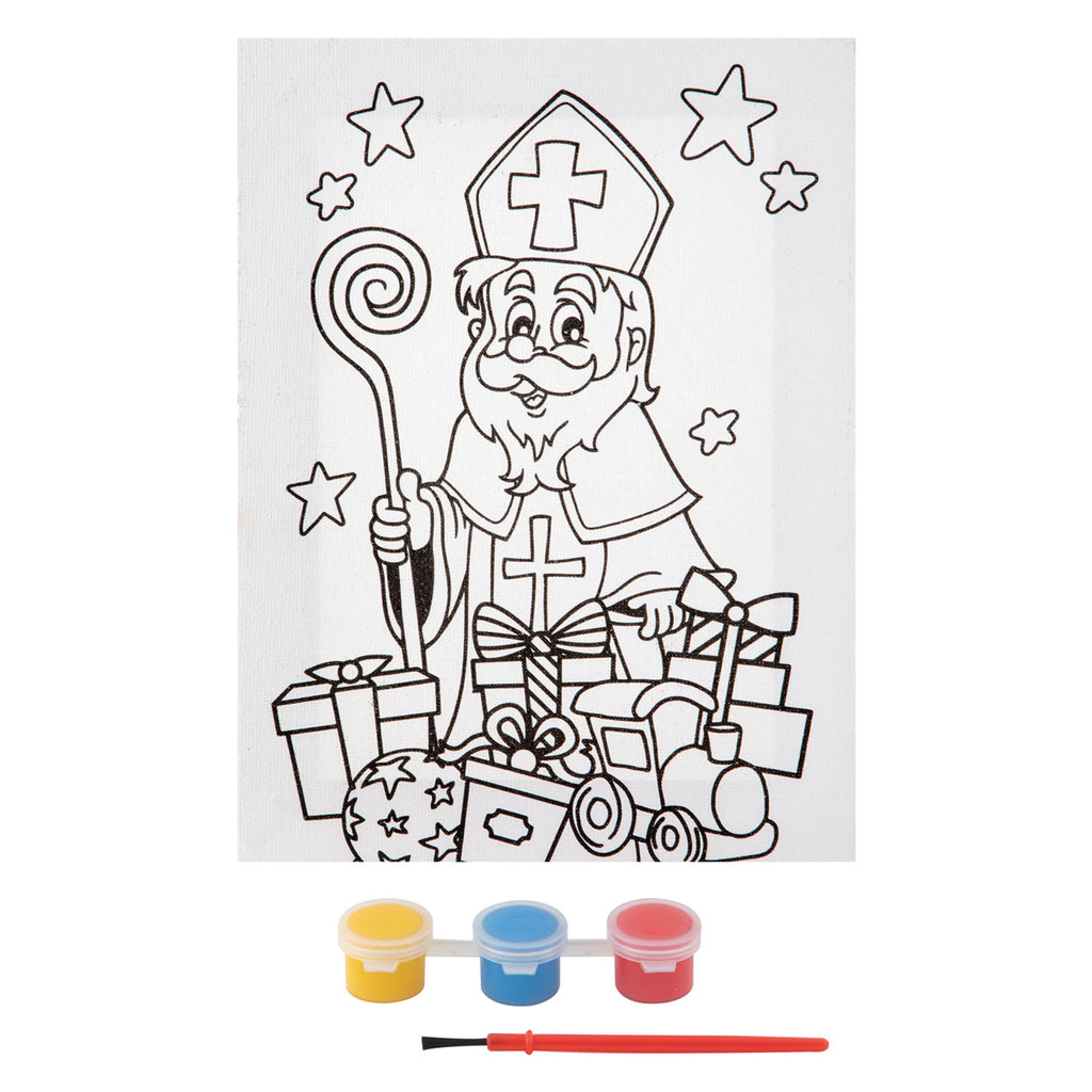 Grafix Leinwandgemälde Sinterklaas