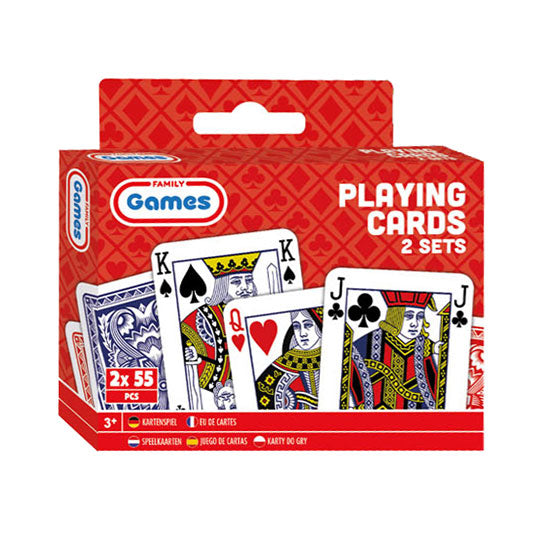 Grafix Classic Spielkarten, 2 Sets