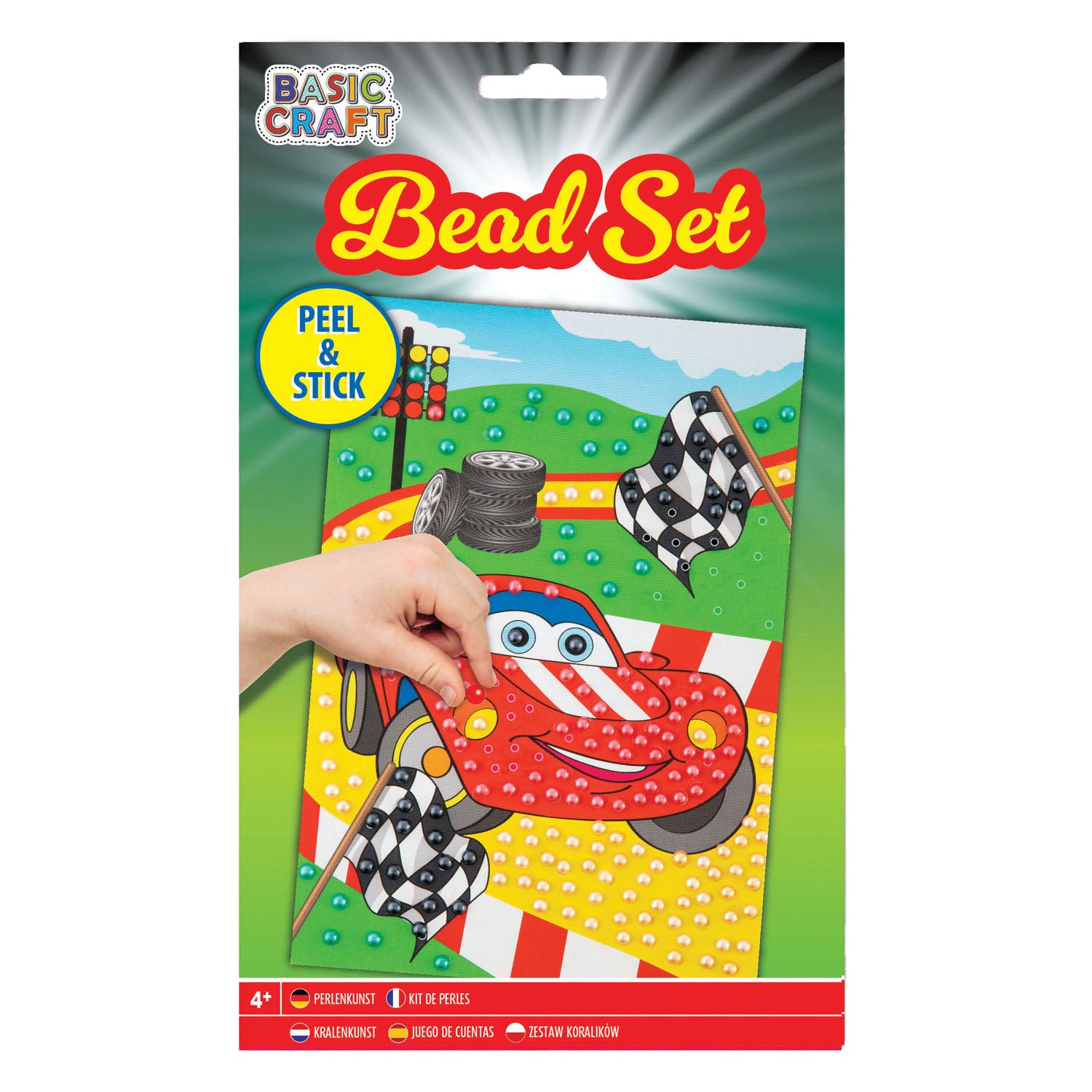 Creative craft group sticker kralenkunst - auto