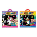 Moxy kraskunst met pen 21,5x21,5cm