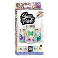 Creative Craft Group Glasmalfarbe mit Pinsel, 5 x 22 ml