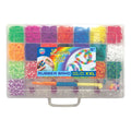 Creative Craft Group Gummibandwebstuhl in Aufbewahrungsbox, 4000 Stück.