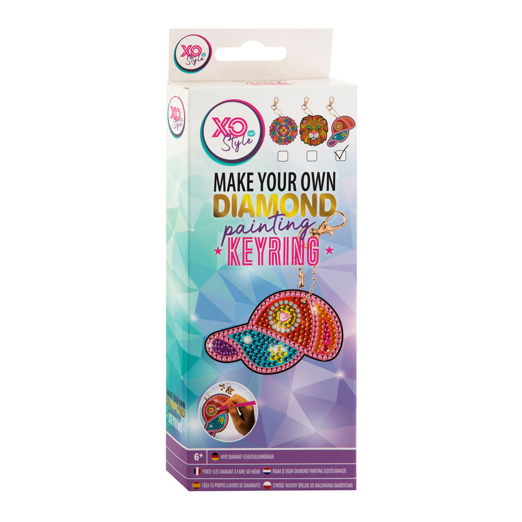 Creative craft group maak je eigen diamond painting sleutelhanger