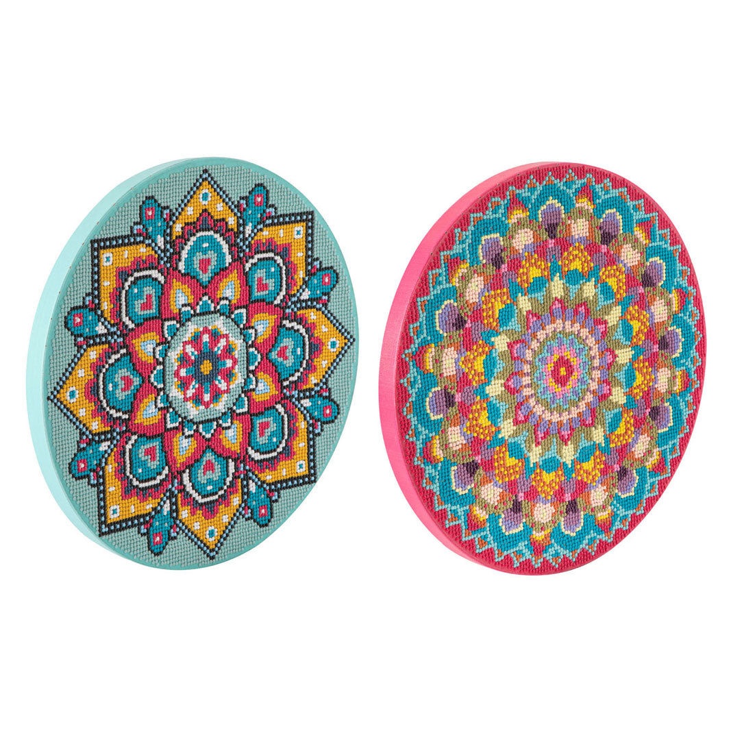 Creative Craft Group Diamantmalerei Mandala Leinwand, 30 cm