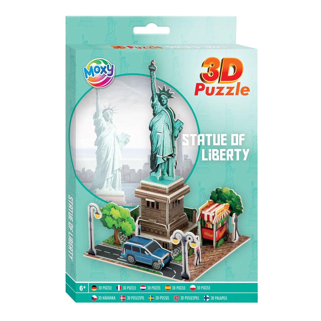 Creative Craft Group 3D-Schaumstoffpuzzle Freiheitsstatue