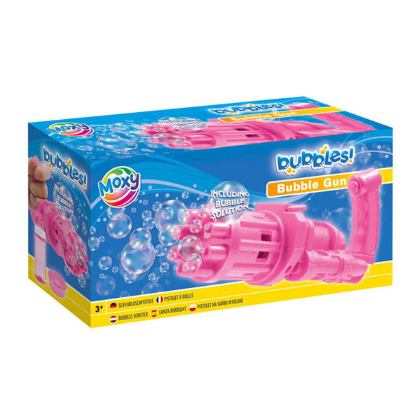 Creative craft group bellenblaaspistool roze - speelgoed bellenblaas schieter.