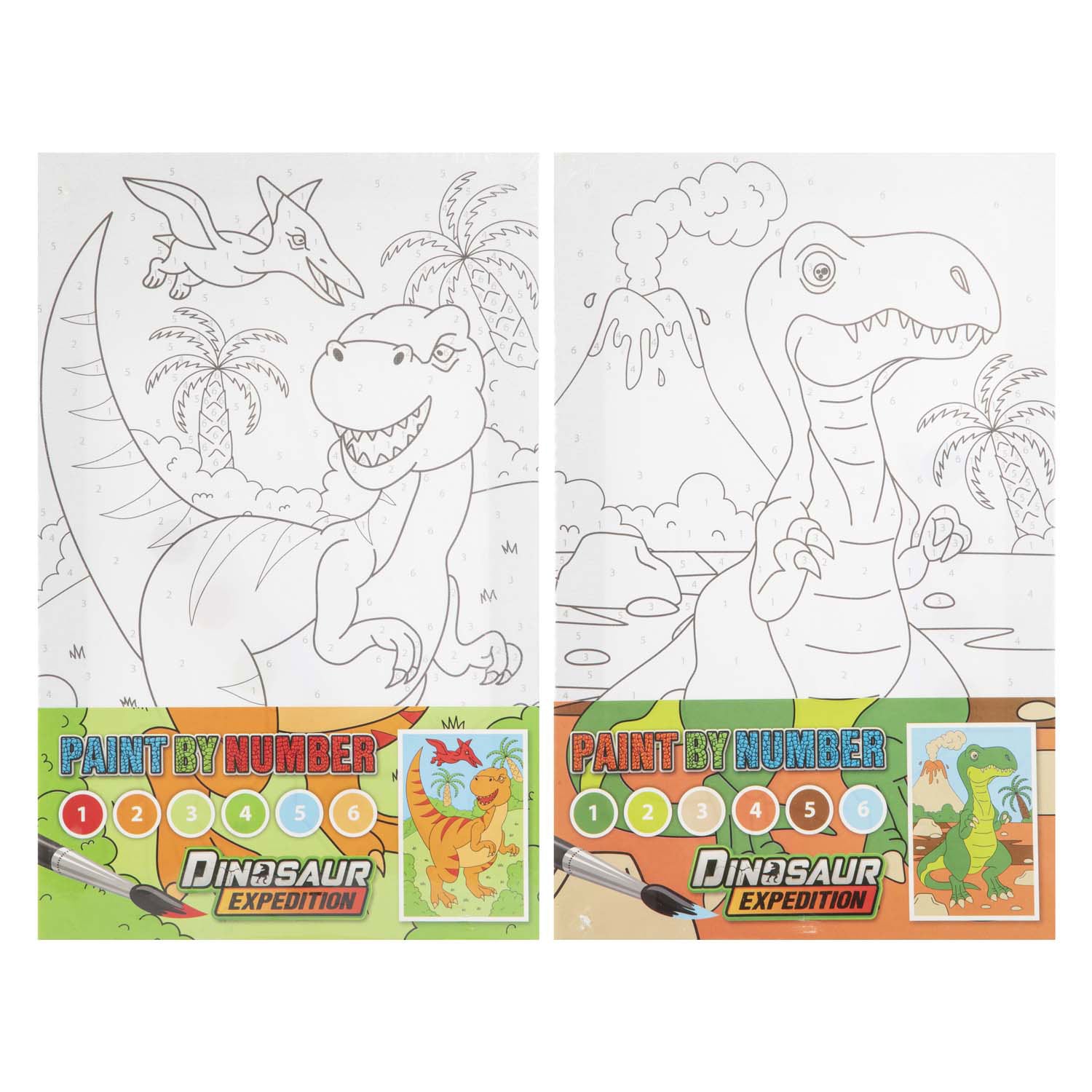 Creative Craft Group Dino Malen nach Zahlen Set