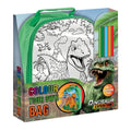 Creative craft group dino kleur je eigen tas met stiften