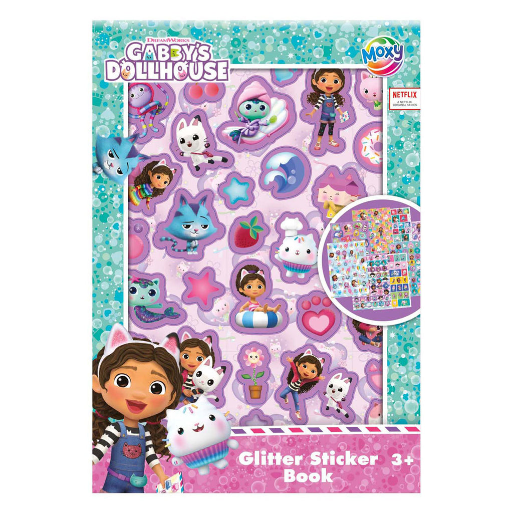 Moxy gabby glitter stickerboek - a5