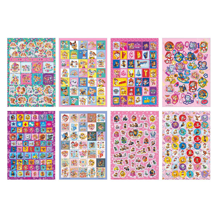 Moxy paw patrol glitter stickerboek - a5