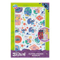 Kreative Bastelgruppe Glitzer-Stickerbuch A5 - Sticken