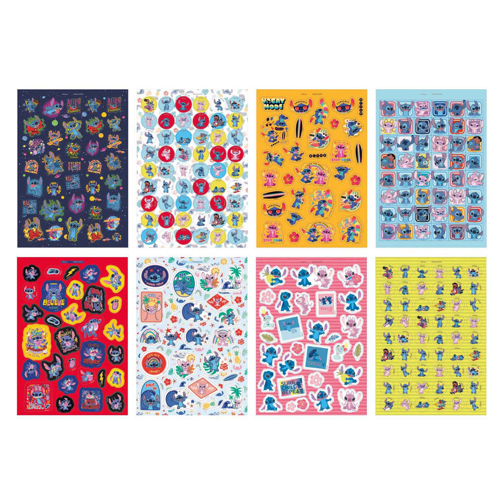 Kreative Bastelgruppe Glitzer-Stickerbuch A5 - Sticken
